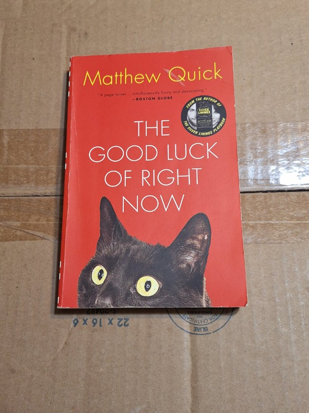 the good luck of right now